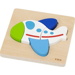 Παιδικό Puzzle Viga Αεροπλάνο 5 Κομμάτια