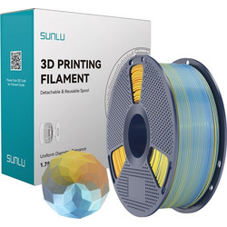 Sunlu Silk PLA+ 1.75mm Blue Purple Orange Yellow 1Kg