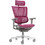Comfort Workspace Ultra Plus Καρέκλα Διευθυντική με Προσκέφαλο Στήριξη Μέσης Ανάκλιση και Ρυθμιζόμενα Μπράτσα Φούξια 210304