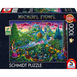 Puzzle Schmidt Michael Fishel Fairy Tale World 1000 Κομμάτια