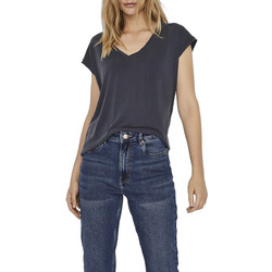 Vero Moda Γυναικείο Καλοκαιρινό Top Ανθρακί 10247666