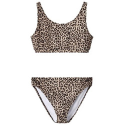 Name It Παιδικό Μαγιό Bikini Set για Κορίτσι Καφέ 13253263