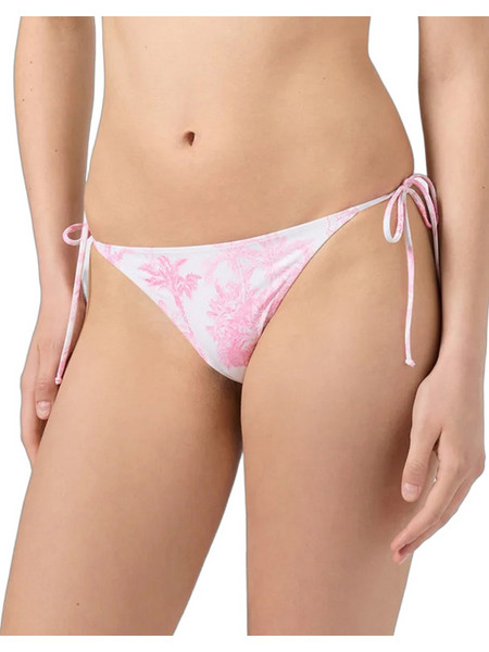 Mc2 Saint Barth MARIELLE Bikini Slip Λευκό Ροζ MRL0001-00650L