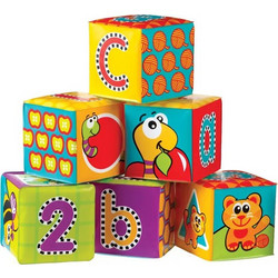 Playgro Bath Blocks Σετ 6+ Μηνών 6τμχ