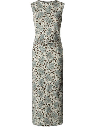 Pepe Jeans Lexi Midi Καλοκαιρινό Καθημερινό Φόρεμα Πράσινο Mint PL9537814-610