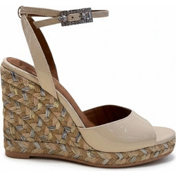 Kurt Geiger Καλοκαιρινές Γυναικείες Πλατφόρμες Ψηλές Μπεζ 5601041309-41