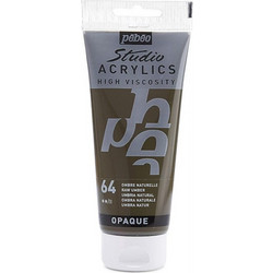Pebeo Studio Acrylics 64 Raw Umber Ακρυλικό Χρώμα Ζωγραφικής 100ml
