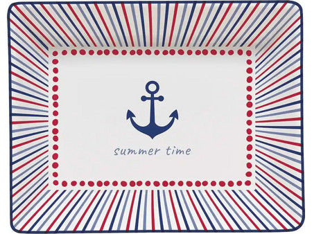 Easy Life Twist & Match Πιάτο Γλυκού Πορσελάνης Ορθογώνιο 11x14cm