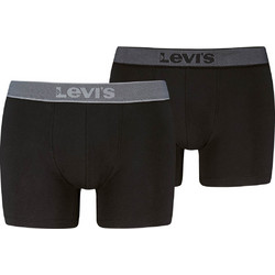 Levi's Ανδρικά Μποξεράκια Σετ 2Pack Μαύρα 701238010-001
