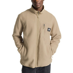 Burton Ανδρική Ζακέτα Fleece με Φερμουάρ Μπεζ 2383710-1200