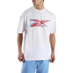 Reebok Ανδρικό Αθλητικό T-Shirt Λευκό 100253017