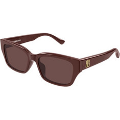 Balenciaga BB0480SK 004 Γυναικεία Γυαλιά Ηλίου Πεταλούδα Κοκάλινα Καφέ με Καφέ Φακό