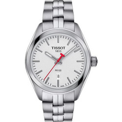 Tissot Γυναικείο Ρολόι με Ασημί Μεταλλικό Μπρασελέ T101.210.11.031.00