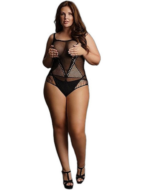 Le Desir Sexy Κορμάκι Slip Διχτυωτό Μαύρο 7423522593592