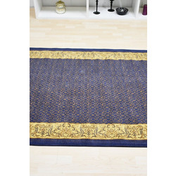Sprintzio Α Σενίλ Χαλί Ορθογώνιο 140x200cm Blue Gold