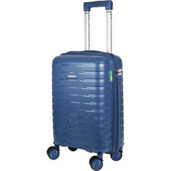 Colorlife 7950-02 Βαλίτσα Καμπίνας 50x30x17cm με 4 Ρόδες Μπλε