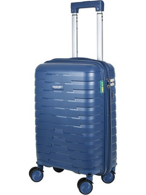 Colorlife 7950-02 Βαλίτσα Καμπίνας 50x30x17cm με 4 Ρόδες Μπλε