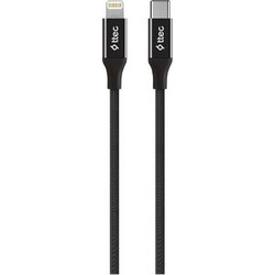 Ttec TTEC2DK41S USB-C to Lightning Cable 1.5m Black