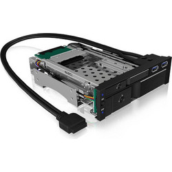 Icy Box IB-174SSK-U 1 x 2 5" + 1 x 3.5" SATA