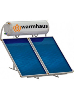 Warmhaus Ηλιακός Θερμοσίφωνας 120lt 2m² Glass Τριπλής Ενέργειας