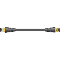 AvLink Καλώδιο HDMI 2.0 HDMI Male to HDMI Male 1m Black 112.136UK