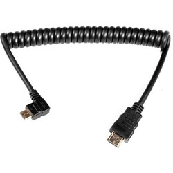 Caruba Καλώδιο Angle 90° HDMI Male to Mini HDMI Male 0.45m Black CHC-2