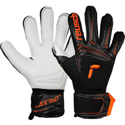Reusch Attrakt Advance Παιδικά Γάντια Τερματοφύλακα με Προστατευτικά Μαύρα Πορτοκαλί 5672210-7783