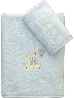 Kocoon Beary Σετ Παιδικές Πετσέτες 2τμχ 380gr/m²