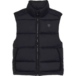 Fox Racing Αμάνικο Γυναικείο Μπουφάν Χειμωνιάτικο Puffer Μακρύ Μαύρο 32779-001