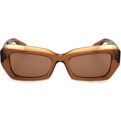 Lanvin LNV662S 729 Γυναικεία Γυαλιά Ηλίου Ορθογώνια Κοκάλινα Καφέ με Καφέ Φακό