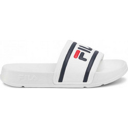 Fila Morro Bay Slipper 2.0 Γυναικείες Παντόφλες Καλοκαιρινές Αντιολισθητικές Κολυμβητηρίου Λευκές 1010901-1FG