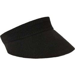 Funky Buddha Γυναικείο Καπέλο Visor Ψάθινο Μαύρο