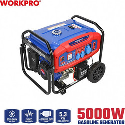 WORKPRO WP422001 Γεννήτρια Βενζίνης Τετράχρονη με Μίζα 6.6KVA