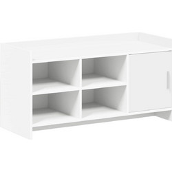 vidaXL Παπουτσοθήκη Ξύλινη M100xΠ39.5xΥ51cm 8011355