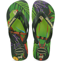 Havaianas Γυναικείες Σαγιονάρες Αντιολισθητικές Πράσινες 4000396-7802