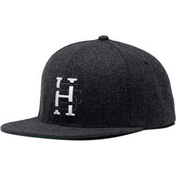 Herschel Ανδρικό Καπέλο Jockey Υφασμάτινο Μαύρο 1217-0096
