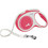 Flexi New Comfort Πτυσσόμενο Λουρί Σκύλου έως 50kg 8m Λευκό Κόκκινο