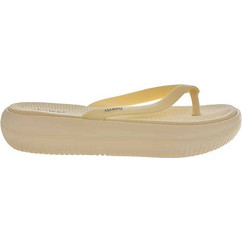 Luofu Γυναικείες Σαγιονάρες Flatforms Ανατομικές Αντιολισθητικές Εκρού SD8287