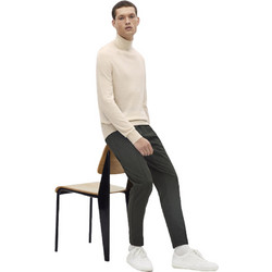 Celio Ανδρικό Πουλόβερ Ζιβάγκο Μπεζ MENOS-10