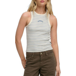 Superdry Γυναικείο Αθλητικό T-Shirt Λευκό W6012172A