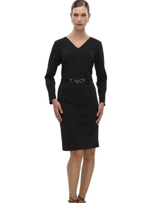 Fibes Fashion Mini Βραδινό Φόρεμα 05-9368N