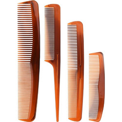 Koopman CY5651710 Σετ Χτένες Μαλλιών για Ξεμπέρδεμα Καφέ 4τμχ