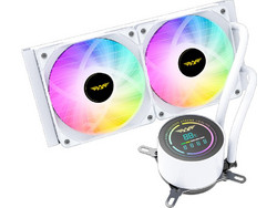 Armaggeddon Deep Freeze ADV A240 White Υδρόψυξη CPU 120mm ARGB για Socket AM3 / AM3+ / 1366 / 2011 / 2066 / 2011-3 / AM4 / 1700 / AM5 / 115x