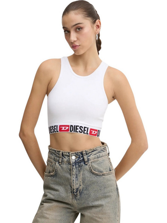 Diesel Sandra Μπουστάκι χωρίς Μπανέλα Λευκό A176380NJAP-100