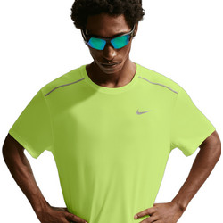 Nike Miler Ανδρικό Αθλητικό T-Shirt Lime IF2082-737