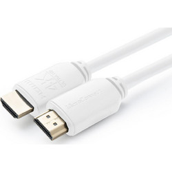 Microconnect Καλώδιο HDMI Male to HDMI Male 10m White MC-HDM191910V2.0WH