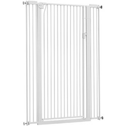 Vevor Διαχωριστικό Σκύλου Μεταλλικό Λευκό 105x142cm