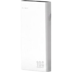 Ezra PB126 Power Bank 10000mAh 10W με Θύρα USB-A & Θύρα USB-C White