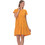 PNN Nightwear Mini Καλοκαιρινό Καθημερινό Φόρεμα Μεταξωτό Κίτρινο 0263-0014-6