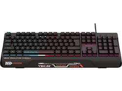 Rebeltec Shark Μηχανικό Gaming Πληκτρολόγιο RGB Black